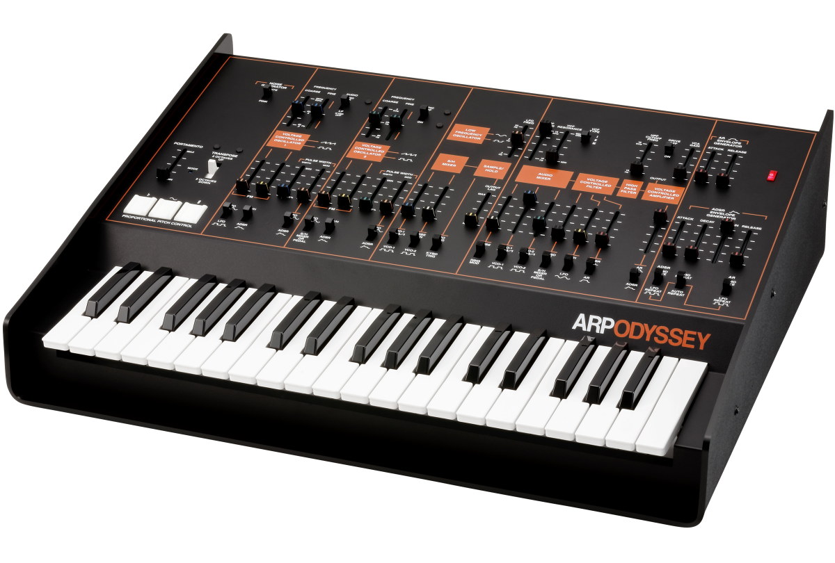 Напівмодульний аналоговий синтезатор KORG ARP Odyssey FS Kit, фото 1