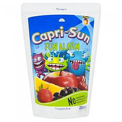 Сік Capri-Sun Fun Alarm з лимоном, яблуком, смородиною, вишнею, лаймом, полуницею 200 мл