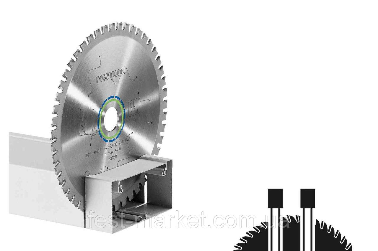 Пильний диск з дрібним зубом HW 230x2,5x30 F48 Festool 500651