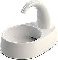 Поилка-фонтан Trixie для котов Curved Stream белая пластик обьем 2.5л 25*24.5*35см