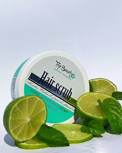Скраб-пілінг для шкіри голови Ментоловий Top beauty 250 мл: продаж ...