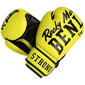 Перчатки боксерські Benlee CHUNKY B 8oz /PU/жовті
