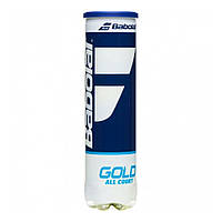 Мячи для тенниса Gold all court x 4ball Babolat 502085/113y 4 шт, Vse-detyam