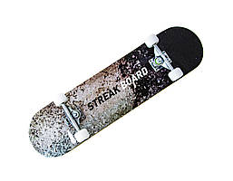 Скейт із малюнком дерев'яний Streakboard для підлітків 78х20 см