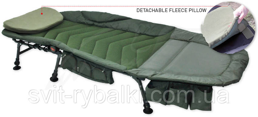 Розкладачка CarpZoom Full Comfort Bedchair 213х78х28см