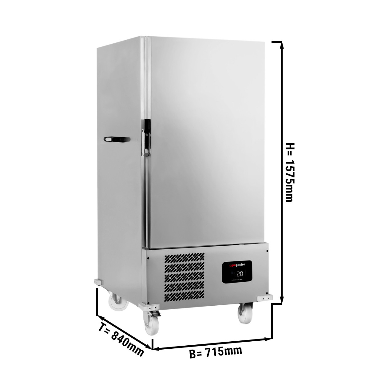 Банкетная холодильная тележка - 12x GN 2/1 GGM Gastro - фото 1 - id-p1892966750