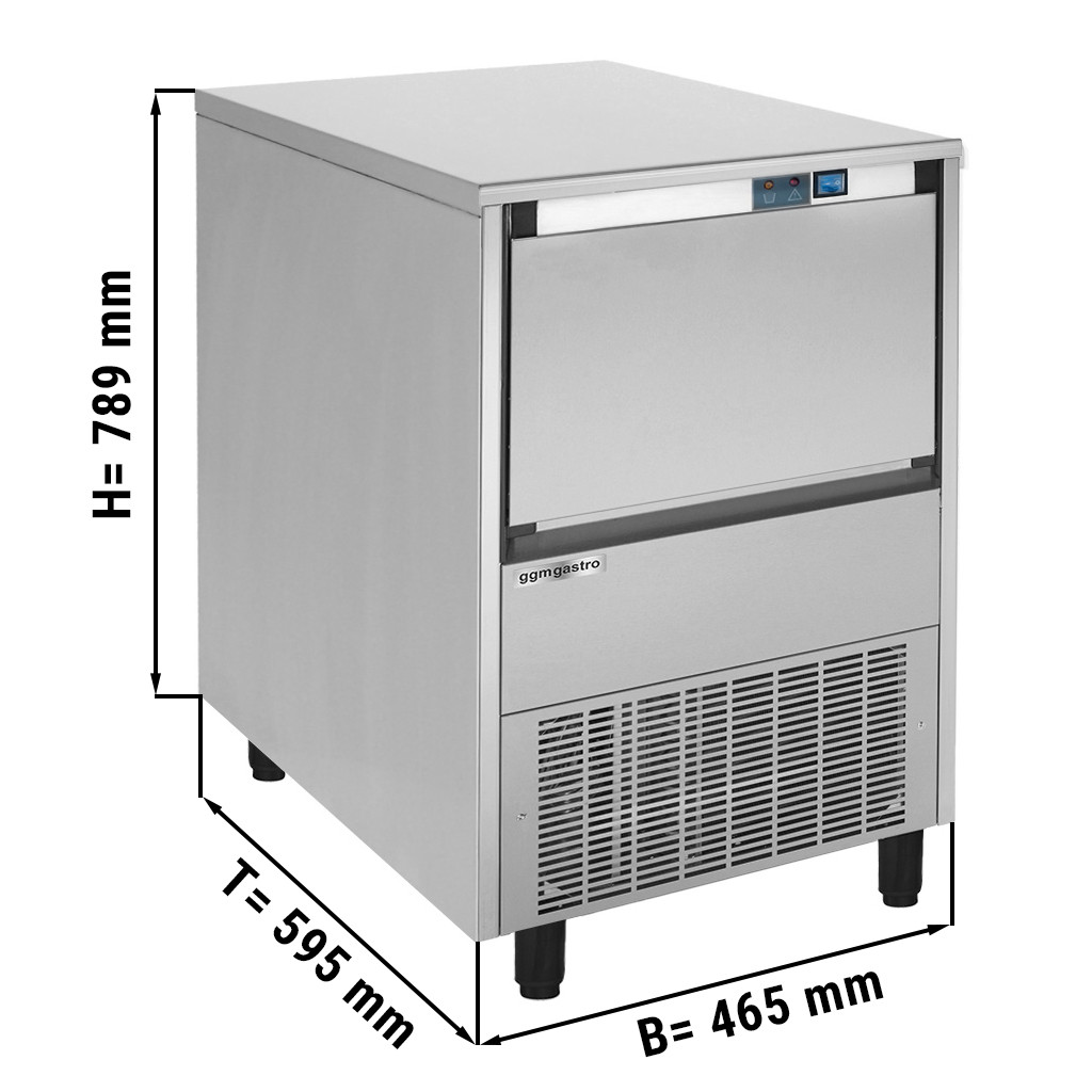 Льдогенератор колотого льда (производительность: 74 кг / 24 ч) GGM Gastro - фото 1 - id-p1892966779