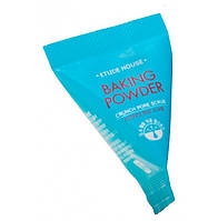 Etude House Baking Powder Crunch Pore Scrub Скраб для очищения кожи лица с пищевой содой 7