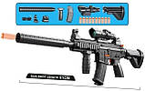 Дитячий автомат M416 61 см, глушник, оптичний приціл, 10 м'яких патронів, приклад, ручка, у коробці 35х19х7, фото 6