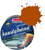 Лента битумная 22.5см х 10м /терракота/ Soudaband SOUDAL