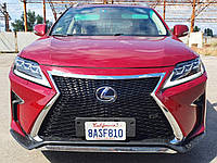 Фары Full LED 3 линзы Lexus RX 350 450H 2012-2015 в стиле рестайлинг 2020 лексус фара фари