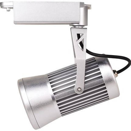 Світлодіодний світильник трековий Horoz HL825L 20W срібло Код.57127, фото 1
