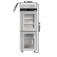 Холодильный шкаф / 700- литров / количество дверей- 2 / GGM Gastro
