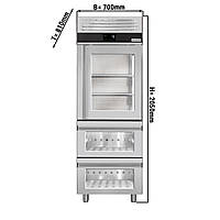 Холодильный шкаф / 700- литров / количество дверей- 3 / GGM Gastro