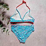 Дитячий окремий купальник бікіні Pepperts на дівчинку - підлітка 6-8 років - р.122-128 - 13828, фото 4