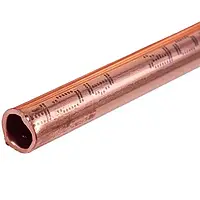 Труба мідна 1м 1/4&apos&apos (D=6mm, бухта 45м) Halcor (продаж кратний 5м)