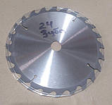 Пиляльний диск 185 на циркулярку внутрішній діаметр 20 мм торцевий, фото 2