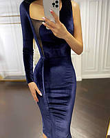 Сукня жіноча 24-70 розмір Креп-дайвінг,Сітка стрейчева щільна Різні кольори