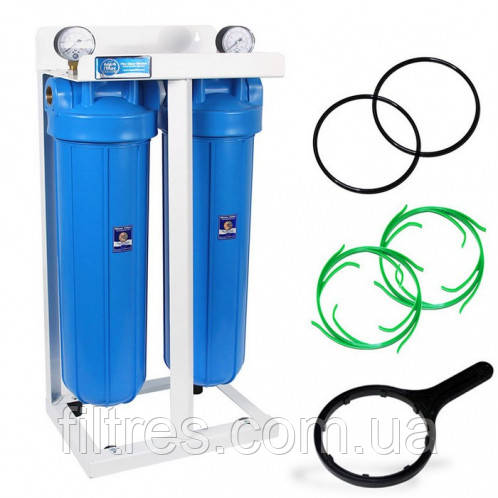 Двоступенева система фільтрації Big Blue 20" Aquafilter HHBB20A