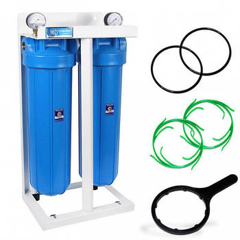 Двоступенева система фільтрації Big Blue 20" Aquafilter HHBB20A