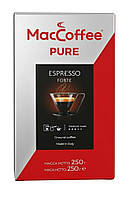 Молотый кофе MacCoffee Espresso Pure Forte Італія 250 грм