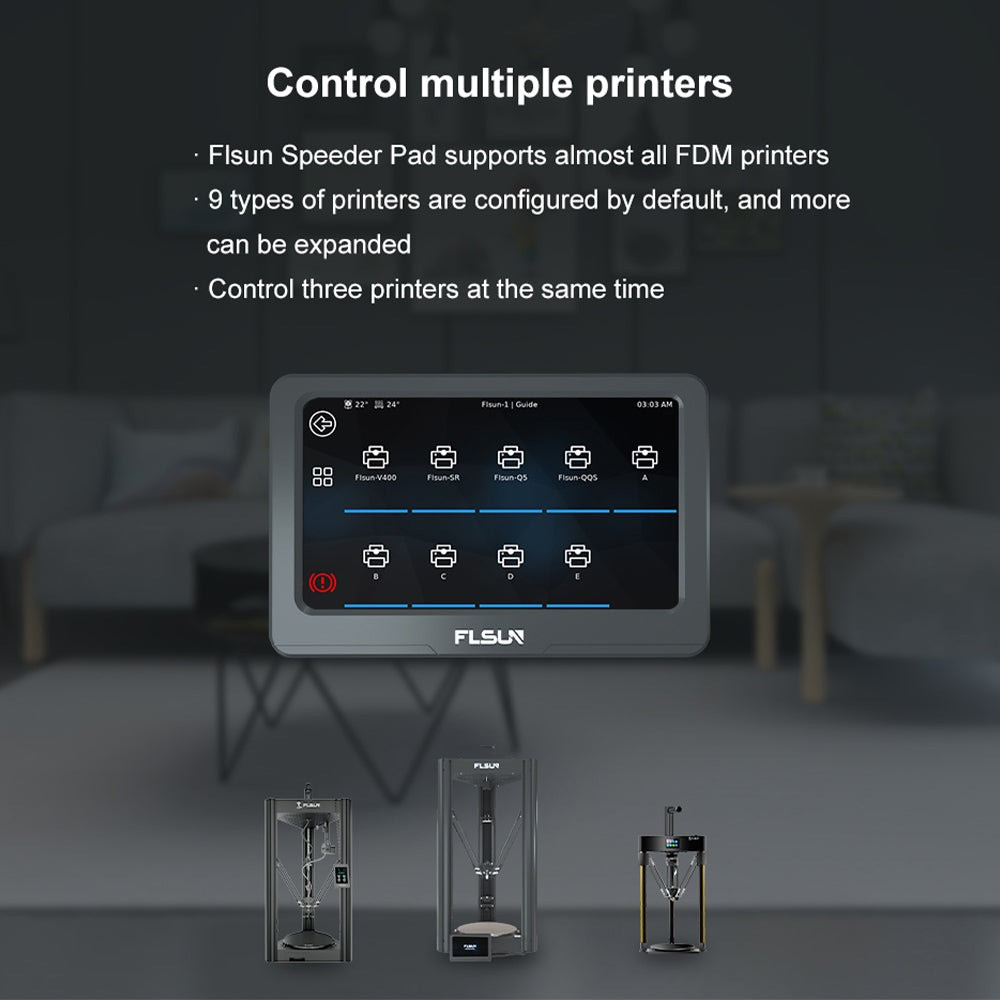 Планшет мультисенсорный экран для управления 3D принтером на основе прошивки Klipper Flsun Speeder Pad - фото 6 - id-p1893102809