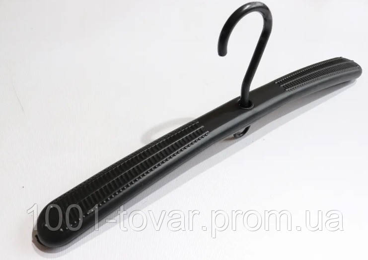 Тремпель - плечики для одягу 45 см., колір чорний