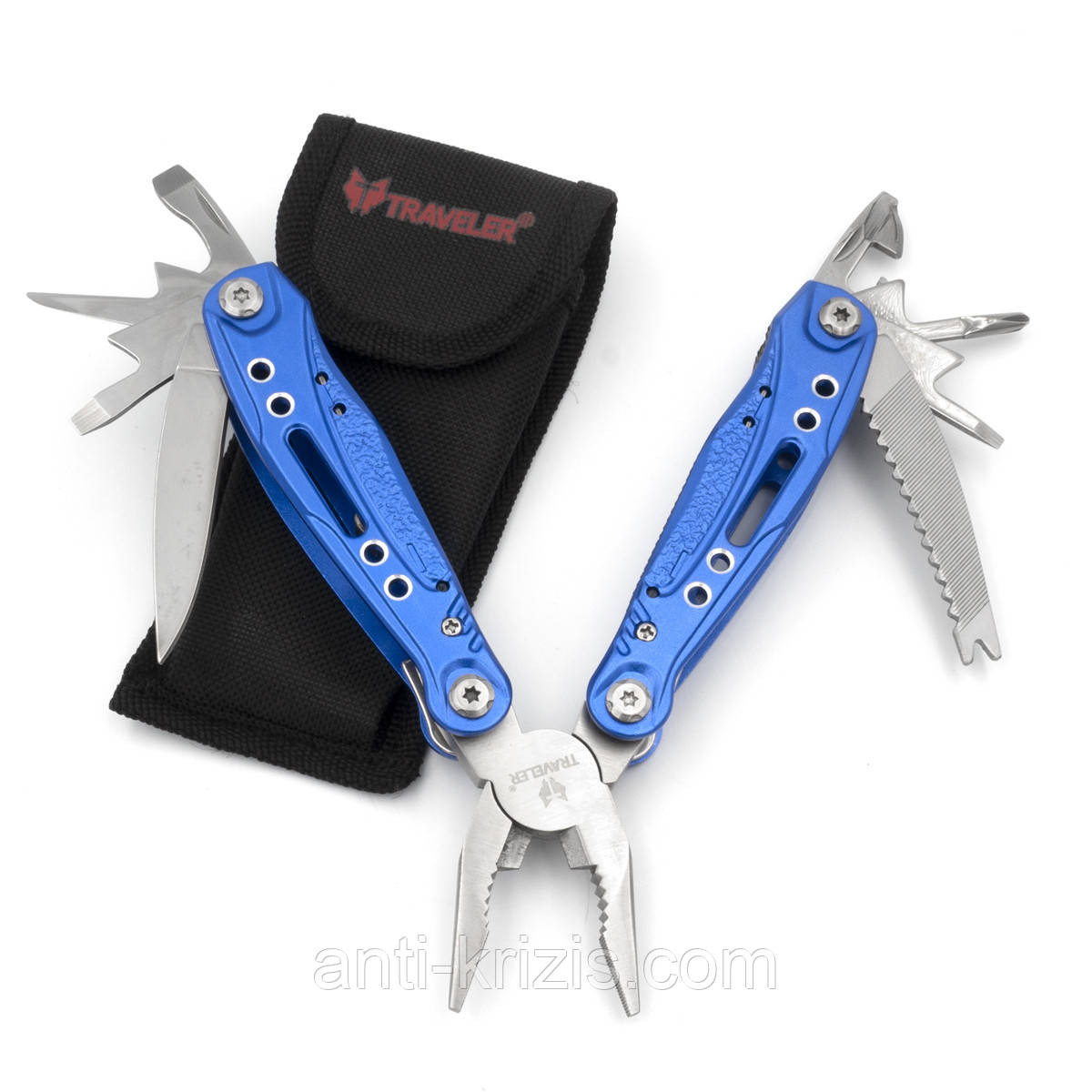 Мультиінструмент Traveler MT905 Синій