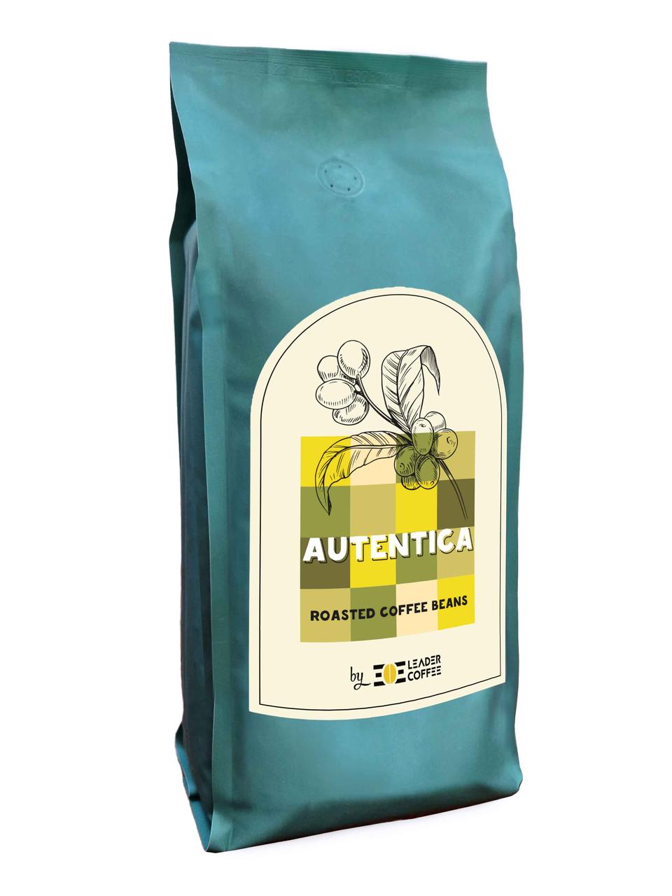 Кава в зернах TM Leadercoffee Купаж №4 "Autentica", 1кг