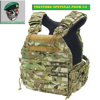 БРОНЕЖИЛЕТ (ЧОХОЛ) PLATE CARRIER PERUN 4-20 RB V-CAMO