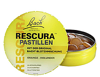 Цветы Баха Bach Rescue здоровье и сон. Германия Пастилки апельсин