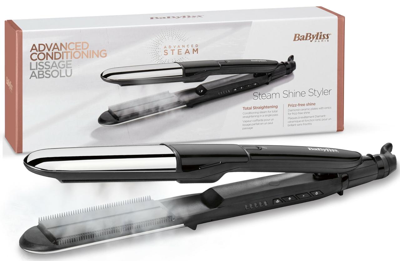 Паровий випрямляч BABYLISS ST495E Pure Metal Steam (Ionic)