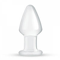 Пробка стекло прозрачная Gildo Glass Buttplug No. 25