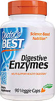 Пищеварительные ферменты Doctor's Best, Best Digestive Enzymes, 90 капсул