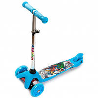 Самокат детский трехколесный Scooter Mini Disney Heroes (2T1054)