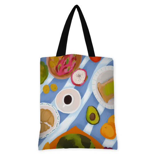 Сумка жіноча Original Завтрак на столе 40x45 см (SV_23J010_BL), фото 1