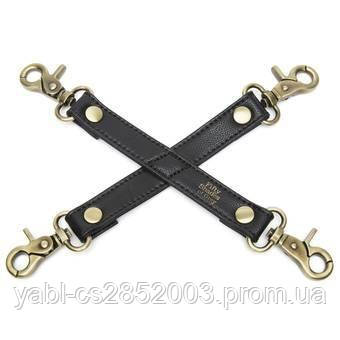Хрестоподібний фіксатор Fifty Shades of Grey Bound to You Faux Leather Hogtie