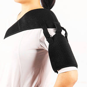 Фіксатор плечового суглоба Lesko 8072 бандаж на плече шина для реабілітації після інсульту