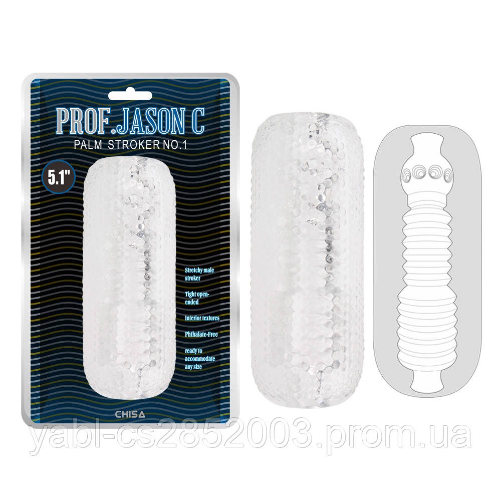 CH38220 Мастурбатор Chisa Prof.Jason C Palm Stroker No.1 Clear