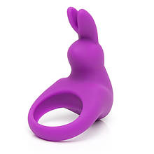 Ерекційне кільце з вібрацією Happy Rabbit Rechargeable Cock Ring Purple
