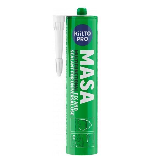 Клей-герметик Kiilto pro masa білий 290мл, фото 1