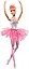 Barbie барбі дримтопія балерину Dreamtopia Twinkle Lights Posable Ballerina HLC25, фото 2