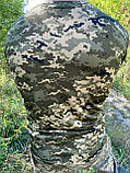 Тактична армійська футболка Coolmax, піксель, військова чоловіча футболка, водовідштовхувальна, для ЗСУ  р.44-60, фото 4