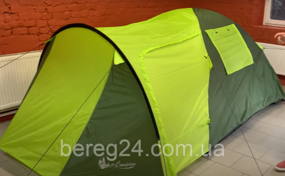 3 місний намет з тамбуром 220 х 220 х 140 Mimir1504-3