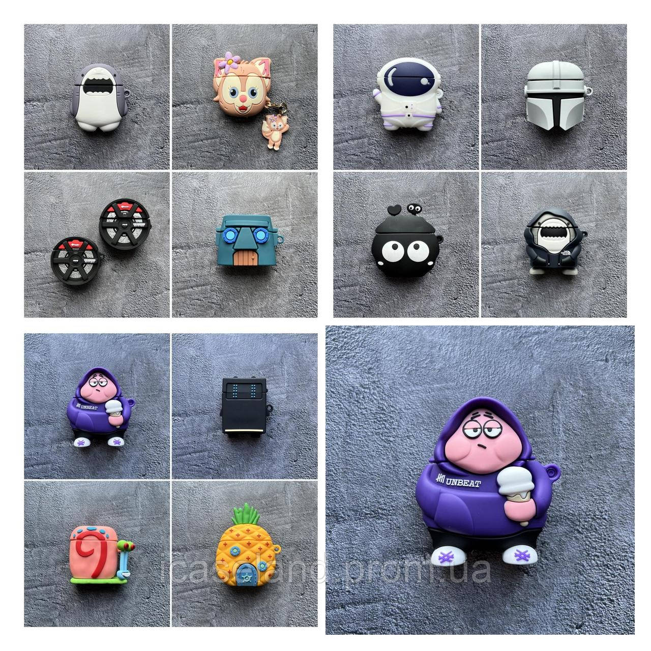 3D чехол для AirPods 1/2 Акула (ID#1893905750), цена: 250 ₴, купить на ...