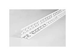 Кутник перфорований прямий ПВХ 2,5м (10 шт/уп) ТМ ЕКО