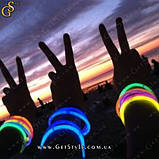 Блискавки, що світяться — "Glow Stick" — 20 шт., фото 5