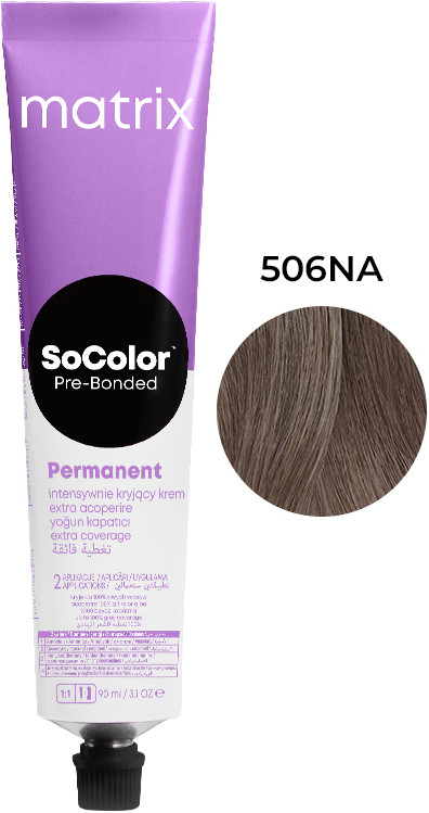Крем-фарба для волосся Extra Coverage PRE Bonded Socolor.beauty 506NA Matrix, 90 мл