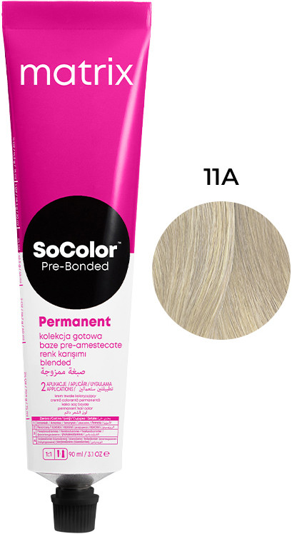 Крем-фарба для волосся PRE Bonded SOCOLOR.beauty тон 11A, 90 мл Matrix