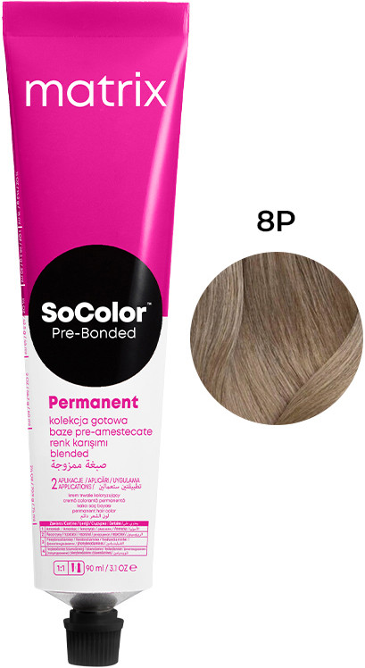 Крем-фарба для волосся PRE Bonded Socolor.beauty 8P Matrix, 90 мл